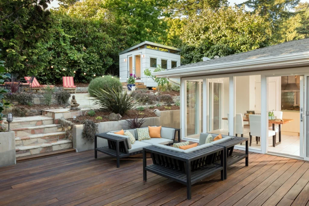decks happy valley-updated outdoor living area