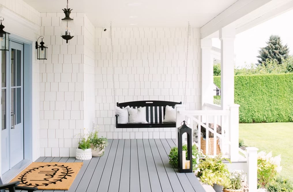 Trex-porch decking