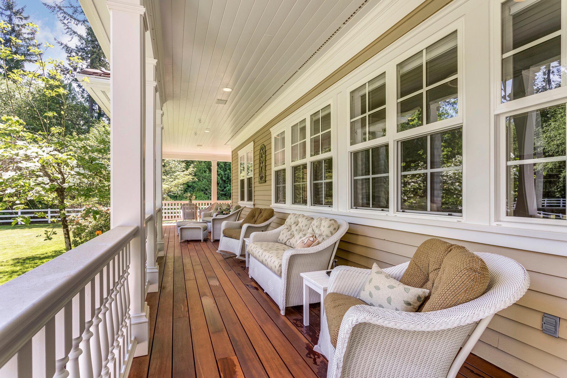 window replacement-tualatin porch with new windows