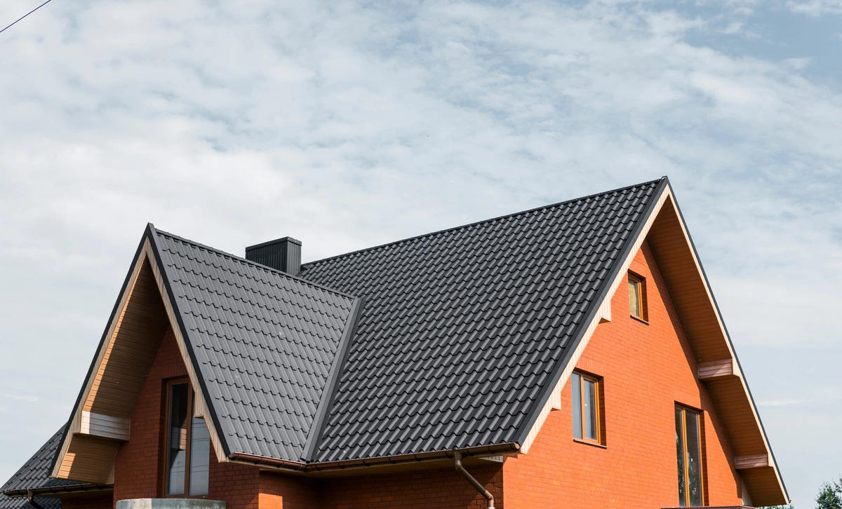 metal tile roof modern