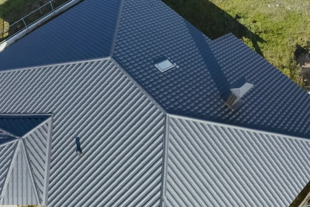 shingle metal roof